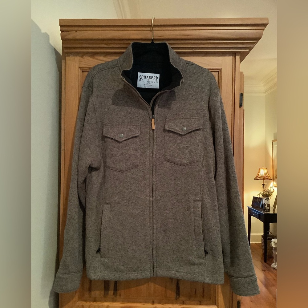 Schaefer Men's Zip-Up Sweater Jacket